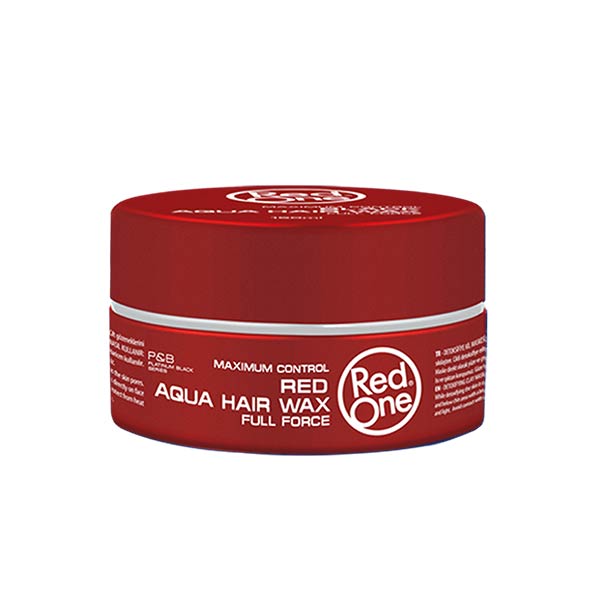 RED ONE – Cire Coiffante Aqua Hair Wax Rouge