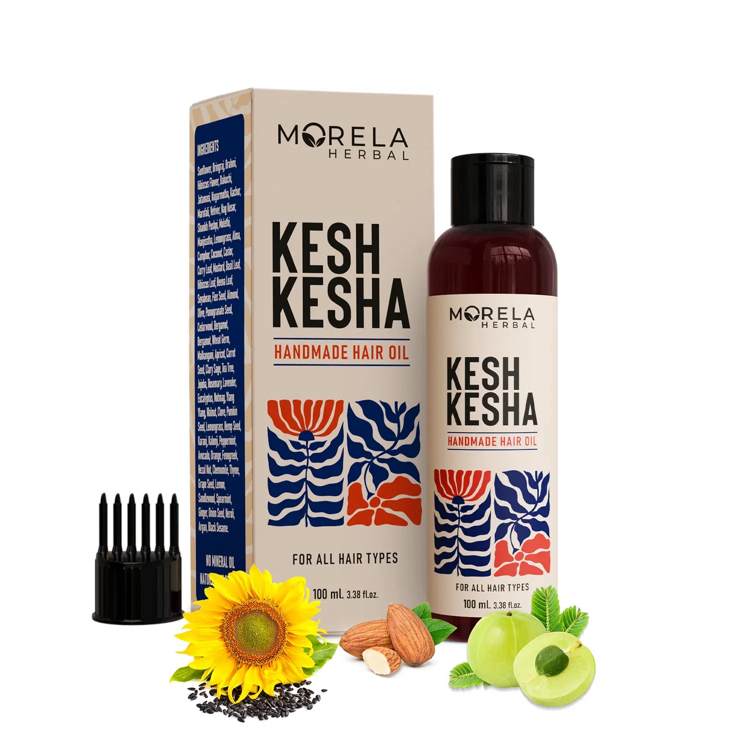 Huile Capillaire Ayurvedique  FAIT MAISON 100% PURE 100g - KESH KESHA KESH KESHA