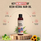 Huile Capillaire Ayurvedique  FAIT MAISON 100% PURE 100g - KESH KESHA KESH KESHA