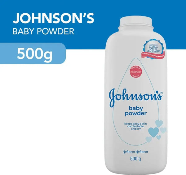 Johnson's Baby Powder – 500g, Gentle & Soothing For Delicate Skin