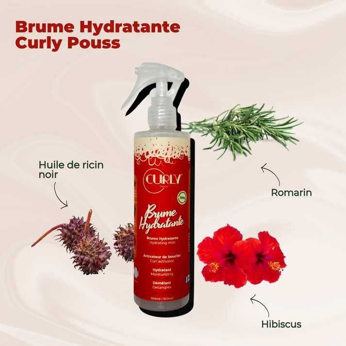 Brume Hydratante 300ml - CURLY POUSS