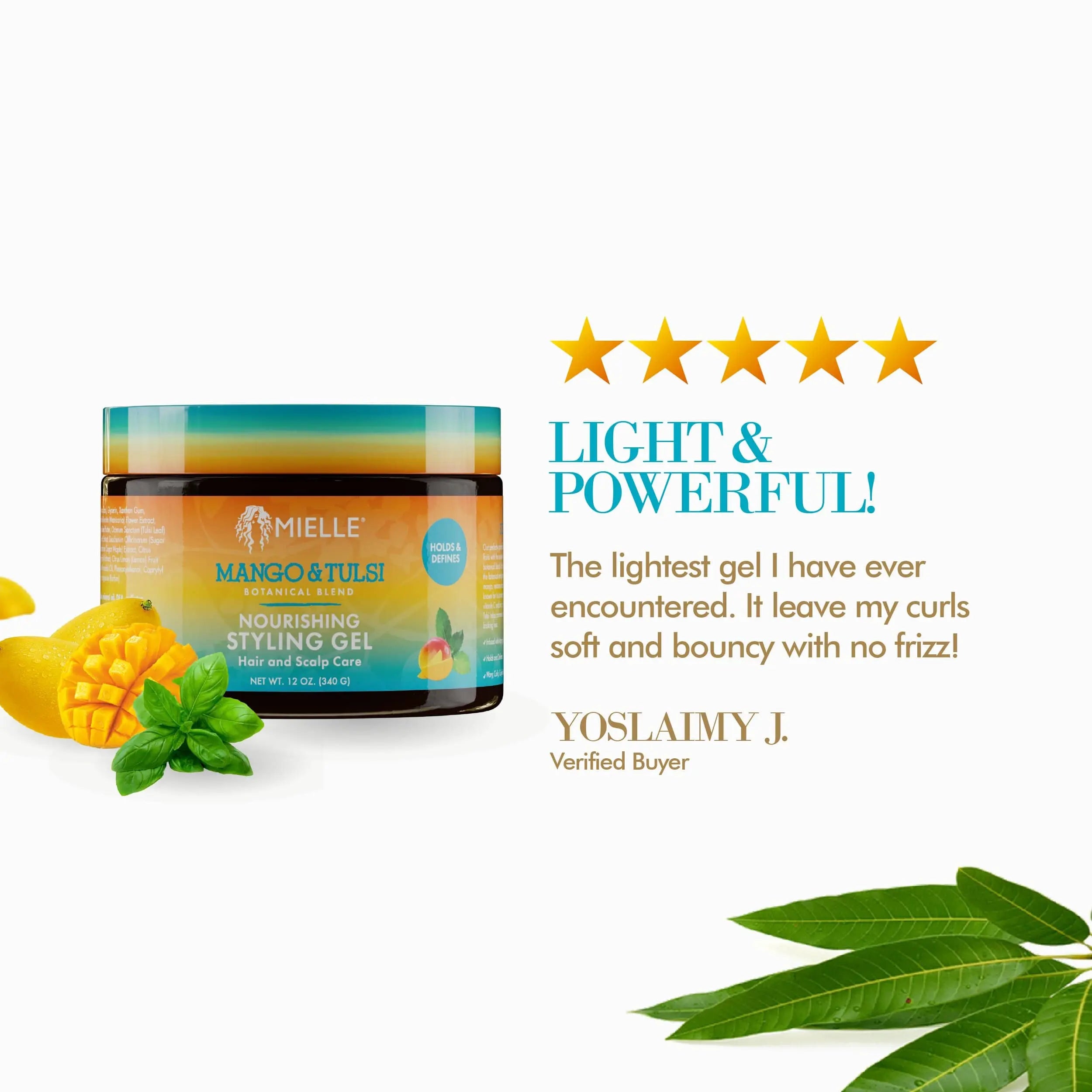 Gelée Nourrissante a la Mangue & Tulsi 340g - MIELLE MIELLE