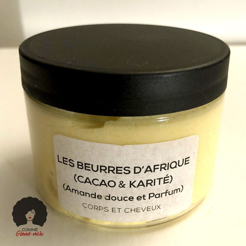 Crème Chantilly CACAO/KARITE/AMANDE DOUCE 150ml - COMME GRAND MERE