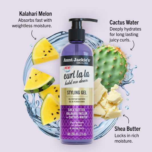 Gel Coiffant CURL LA LA 354ml - AUNT JACKIE'S