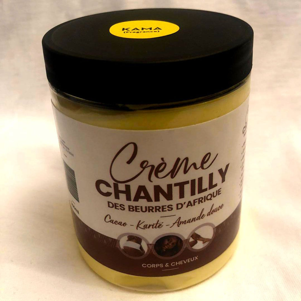 Crème Chantilly CACAO/KARITE/AMANDE DOUCE 300ml - COMME GRAND MERE