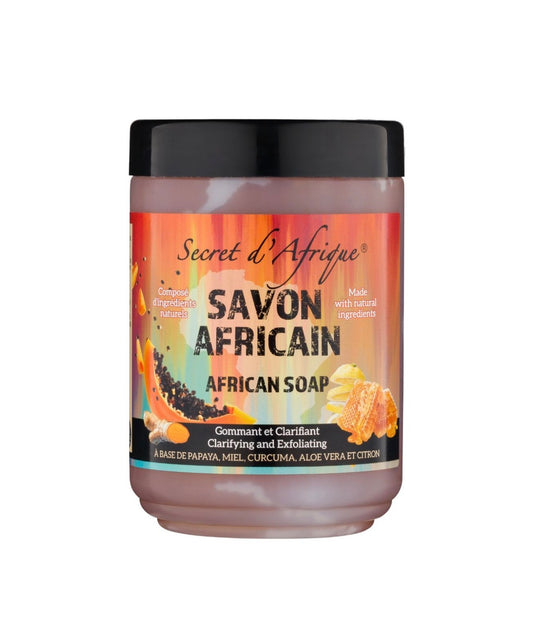 Savon Gommant Africain 700g - SECRET D'AFRIQUE
