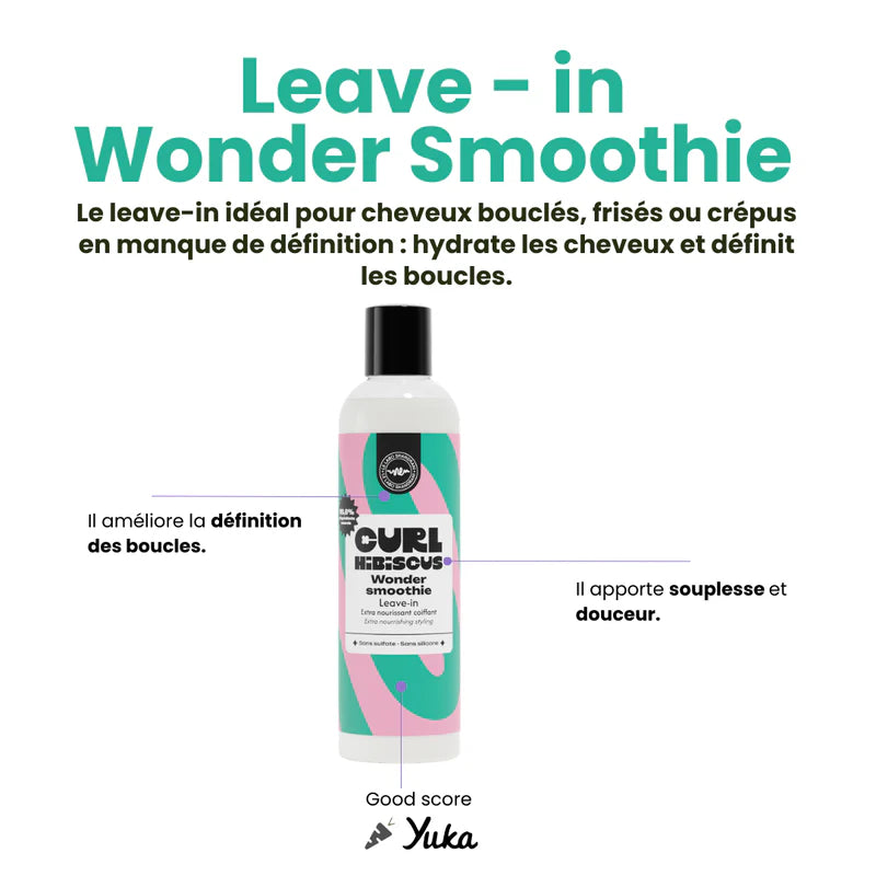Leave In Wonder Smoothie 250ml - CURL HIBISCUS
