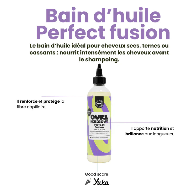 Perfect Fusion (bain d'huiles) 250ml- CURL HIBISCUS