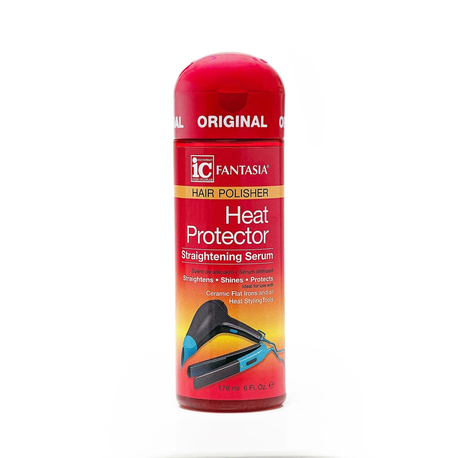 Serum Protecteur Thermique HEAT PROTECTOR 178ml - IC FANTASIA - Serum Protecteur Thermique HEAT PROTECTOR 178ml - IC FANTASIA -
