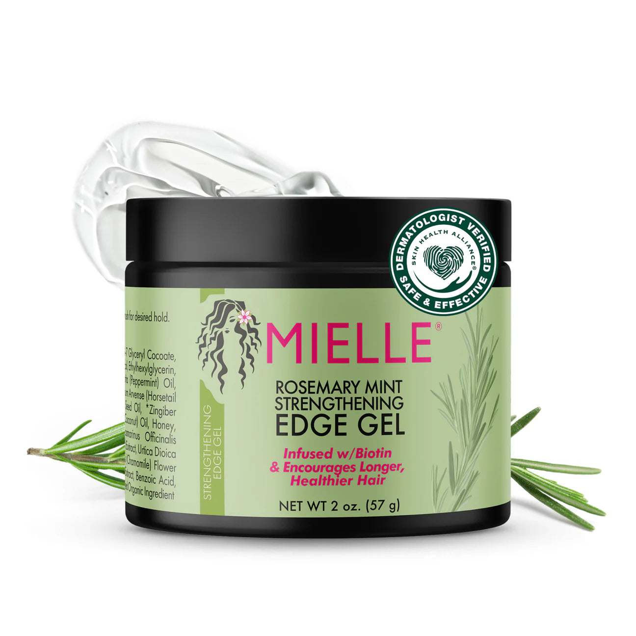 Cire Coiffante Romarin Edge Gel 57g - MIELLE