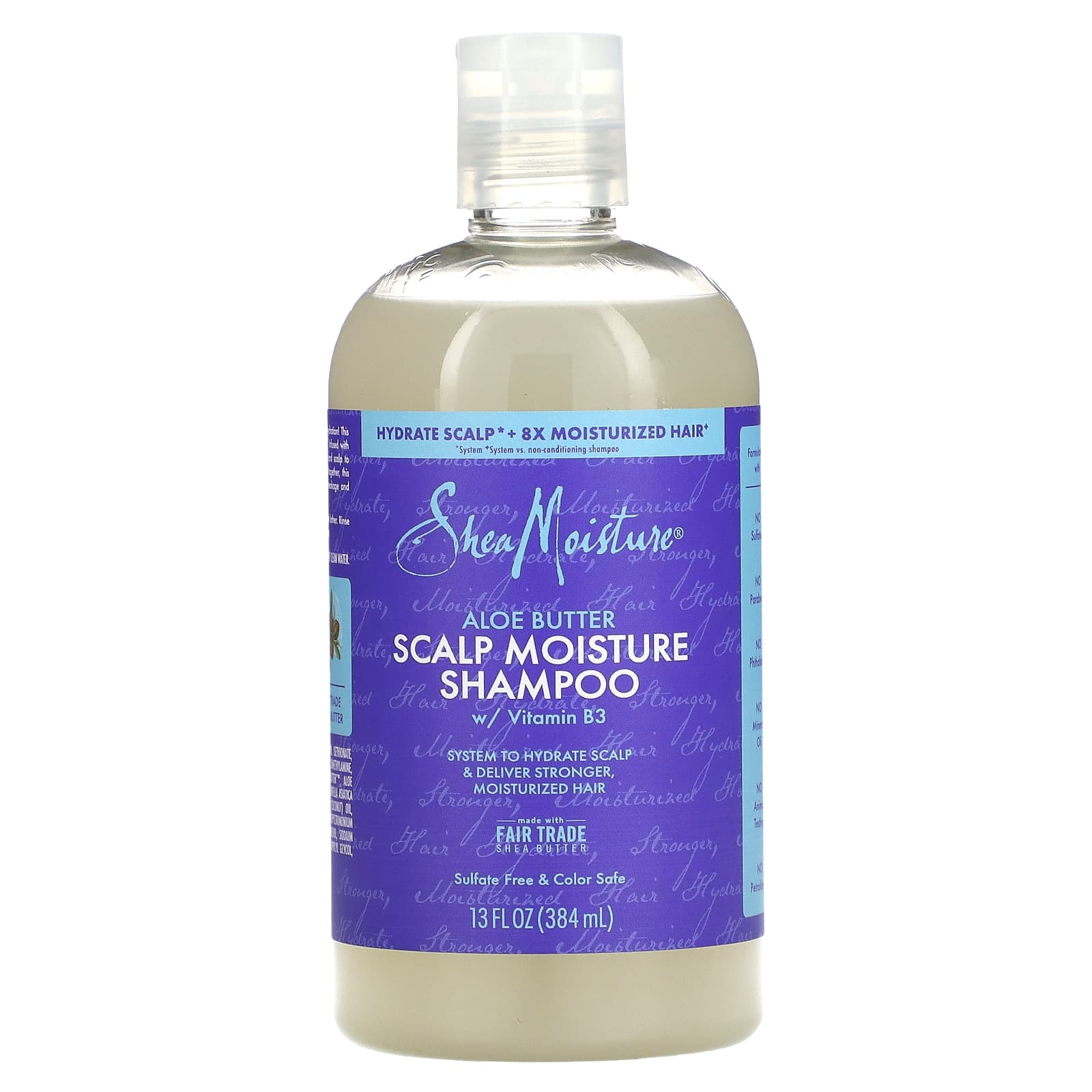 Shampoing SCALP MOISTURE ALOE BUTTER 384ml - SHEA MOISTURE