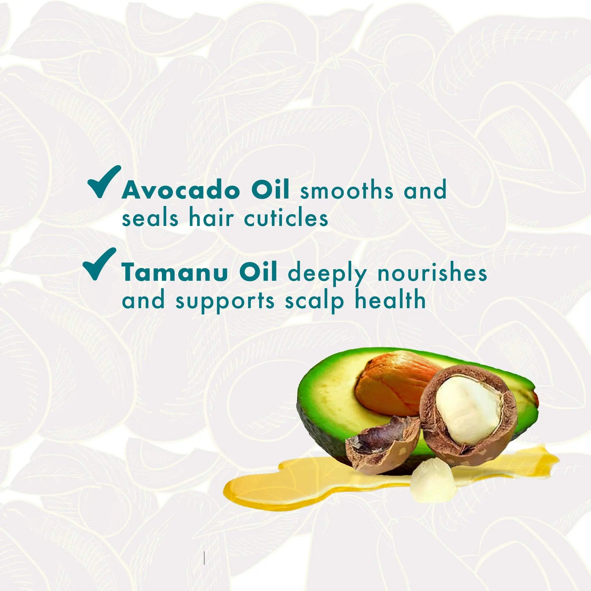 Sérum Thermo-protecteur Anti-frizz à l'Avocat & Tamanu 177ml - MIELLE MIELLE ORGANICS