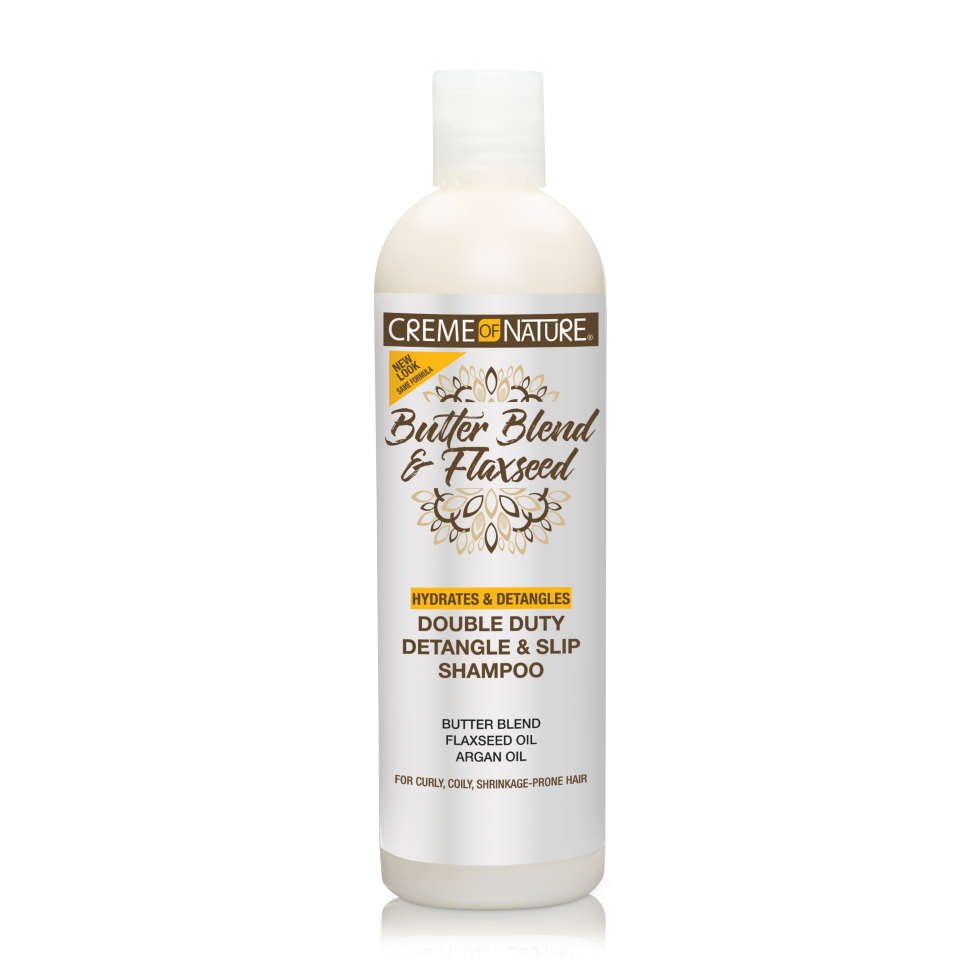Shampoing Detangle & Slip FLAXSEED 355ml - CREME OF NATURE