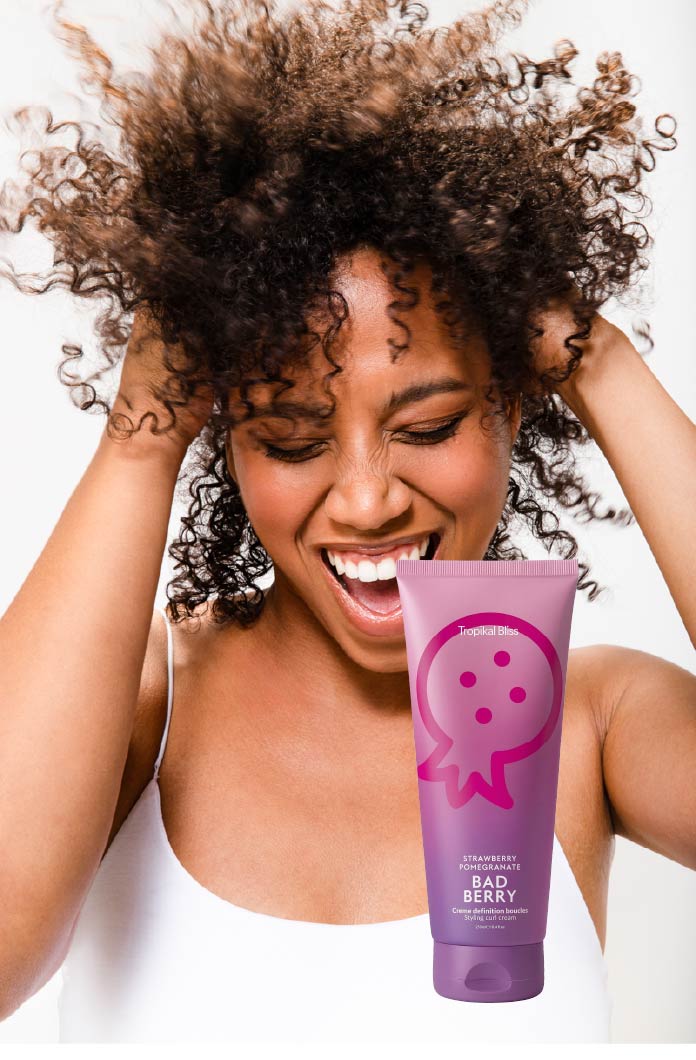 Creme Definition Boucles BAD BERRY 250ml - TROPIKAL BLISS