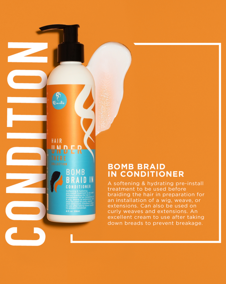 CURLS - Après Shampoing Bomb Braid In Conditioner 240ml