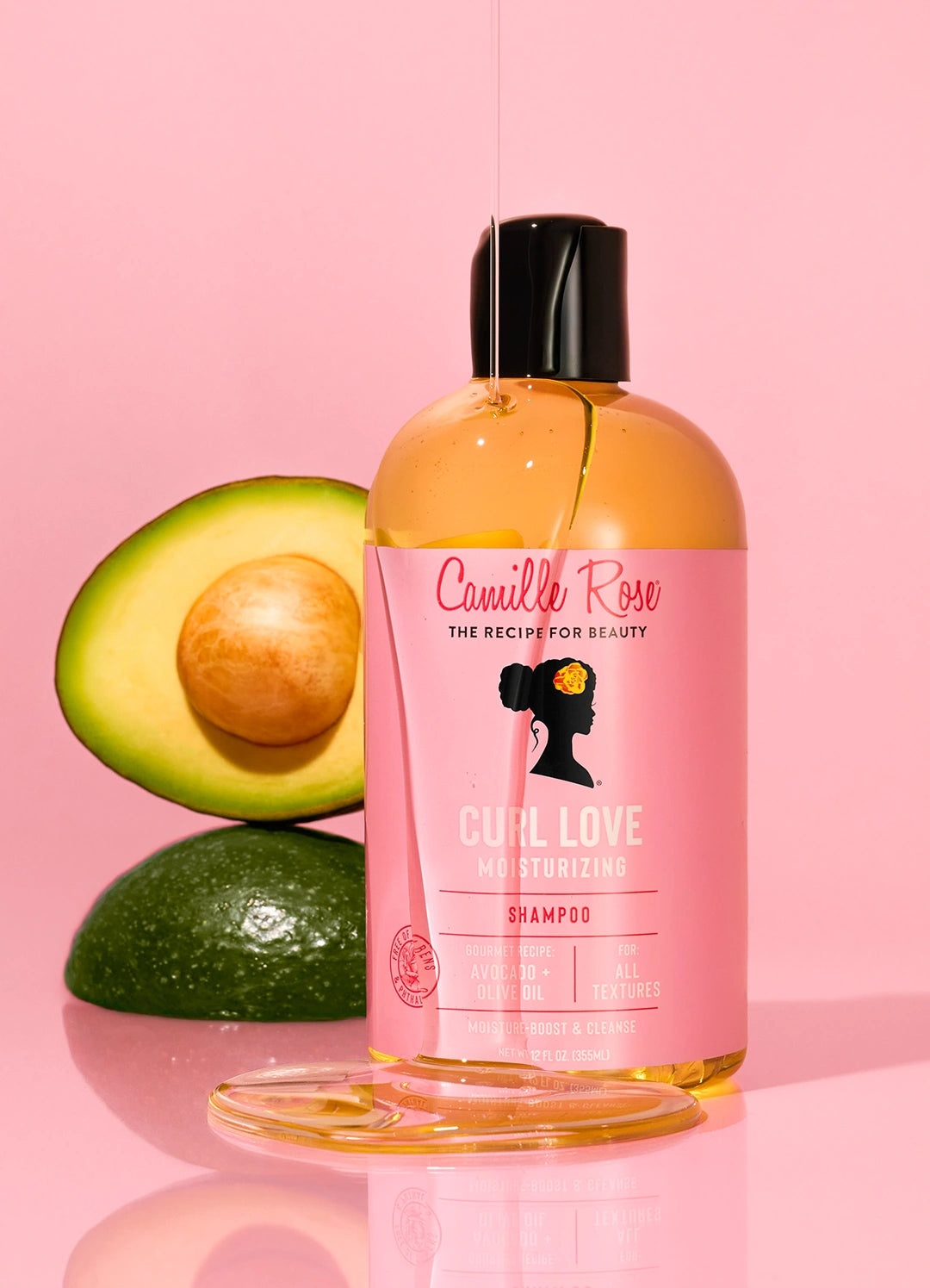 Shampoing Hydratant CURL LOVE 355ml - CAMILLE ROSE