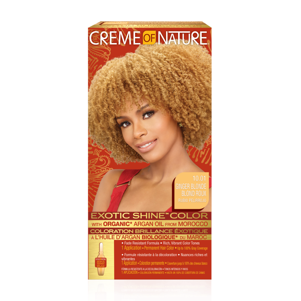 Coloration 10.01 Ginger Blonde - CREME OF NATURE