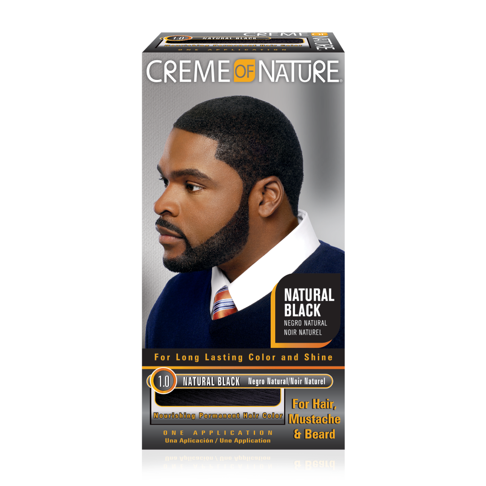 Coloration MEN COLOR 1.0 Jet Black - CREME OF NATURE