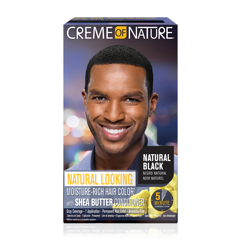 Coloration Homme 1.0 Natural Black - CREME OF NATURE