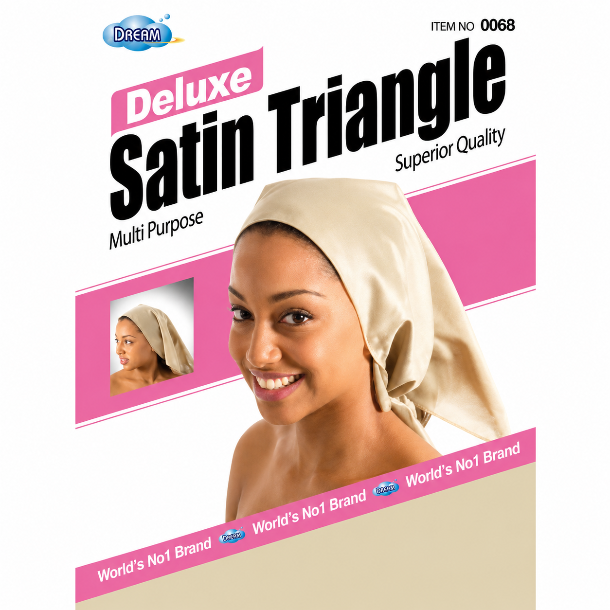 Bonnet Deluxe Satin Triangle - DREAM WORLD