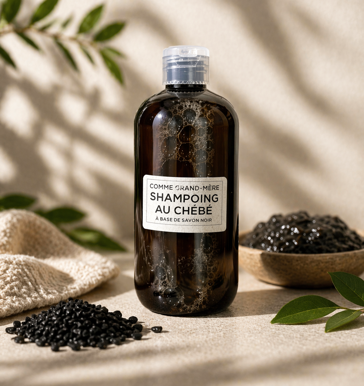 Shampoing au Chébé 250ml - COMME GRAND MERE