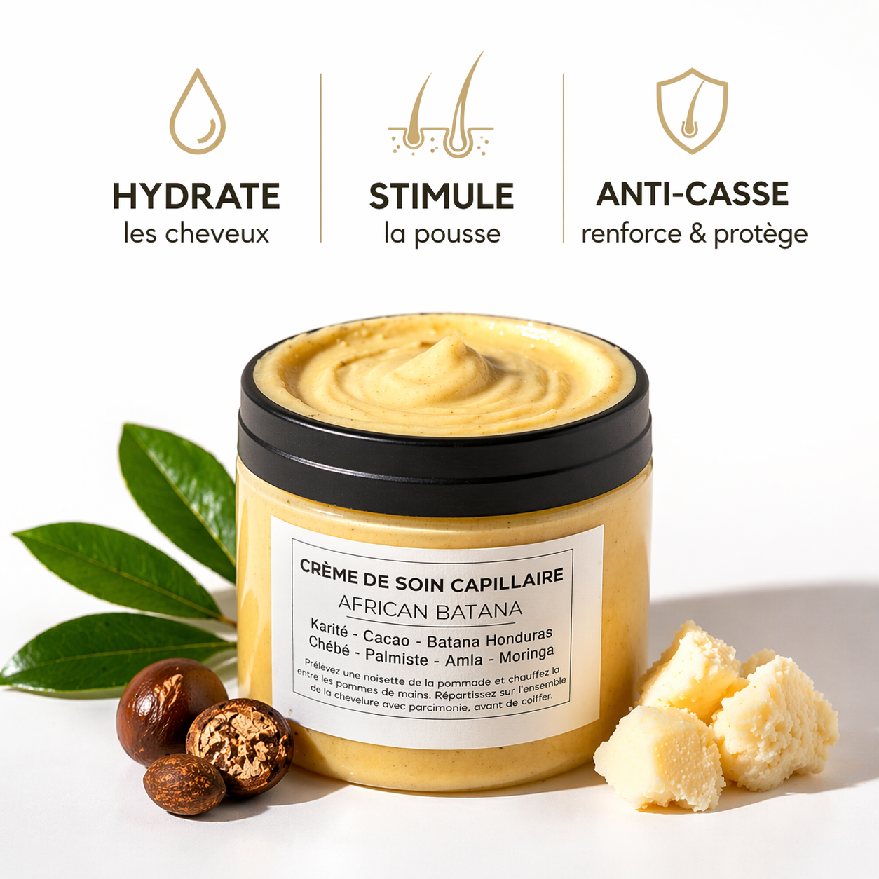 Creme Capillaire BATANA 150ml - COMME GRAND MERE