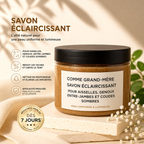 Savon Noir Curcuma 150ml - COMME GRAND MERE