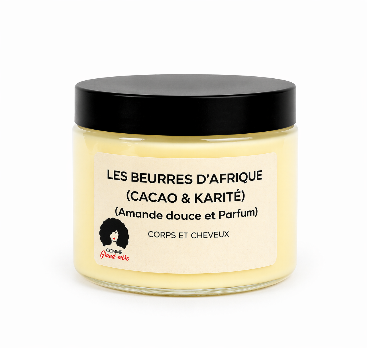 Creme Chantilly CACAO/KARITE/AMANDE DOUCE 150ml - COMME GRAND MERE