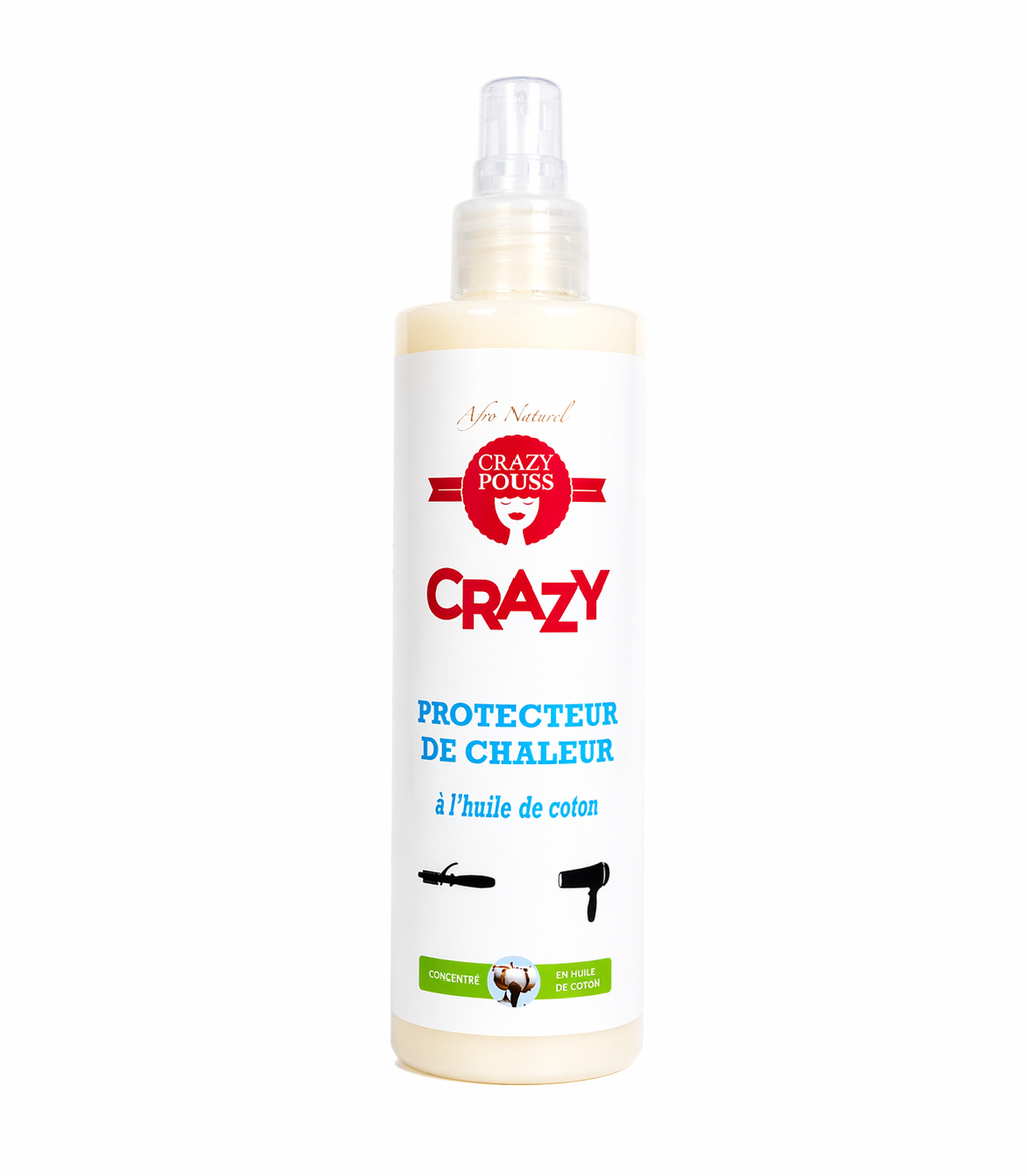 Protecteur de Chaleur à l'huile de Coton 250ml - CRAZY POUSS