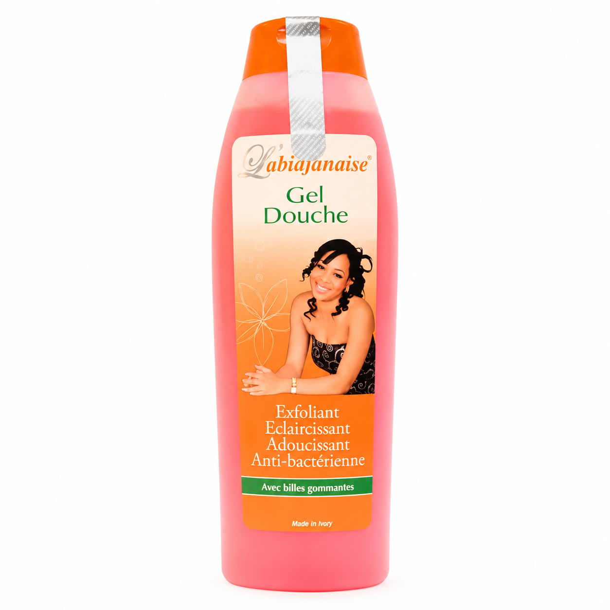 Gel Douche Gommant 500ml - L'ABIDJANAISE