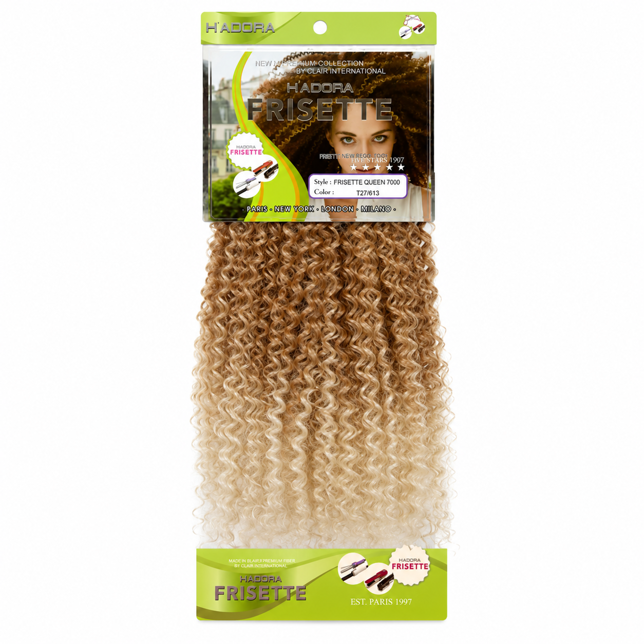 Frisette Queen 7000 Couleur T27/613 - HADORA