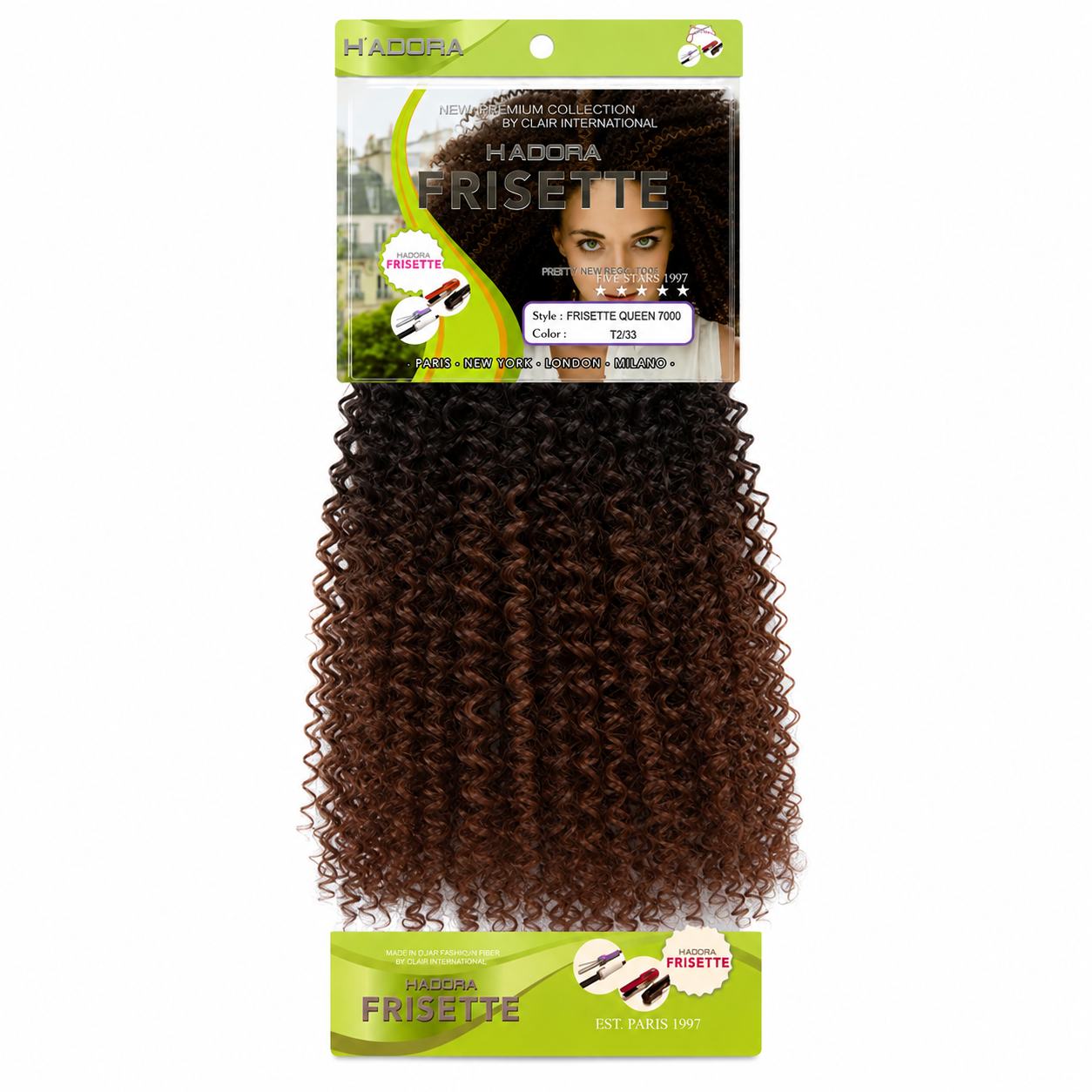 Frisette Queen 7000 Couleur T2/33 - HADORA