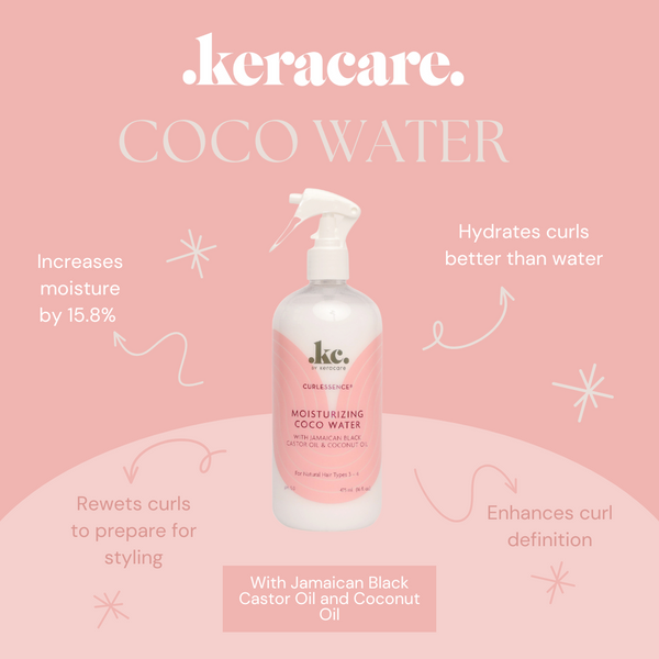 Spray Coiffant COCO WATER CURLESSENCE 475ml - KERACARE