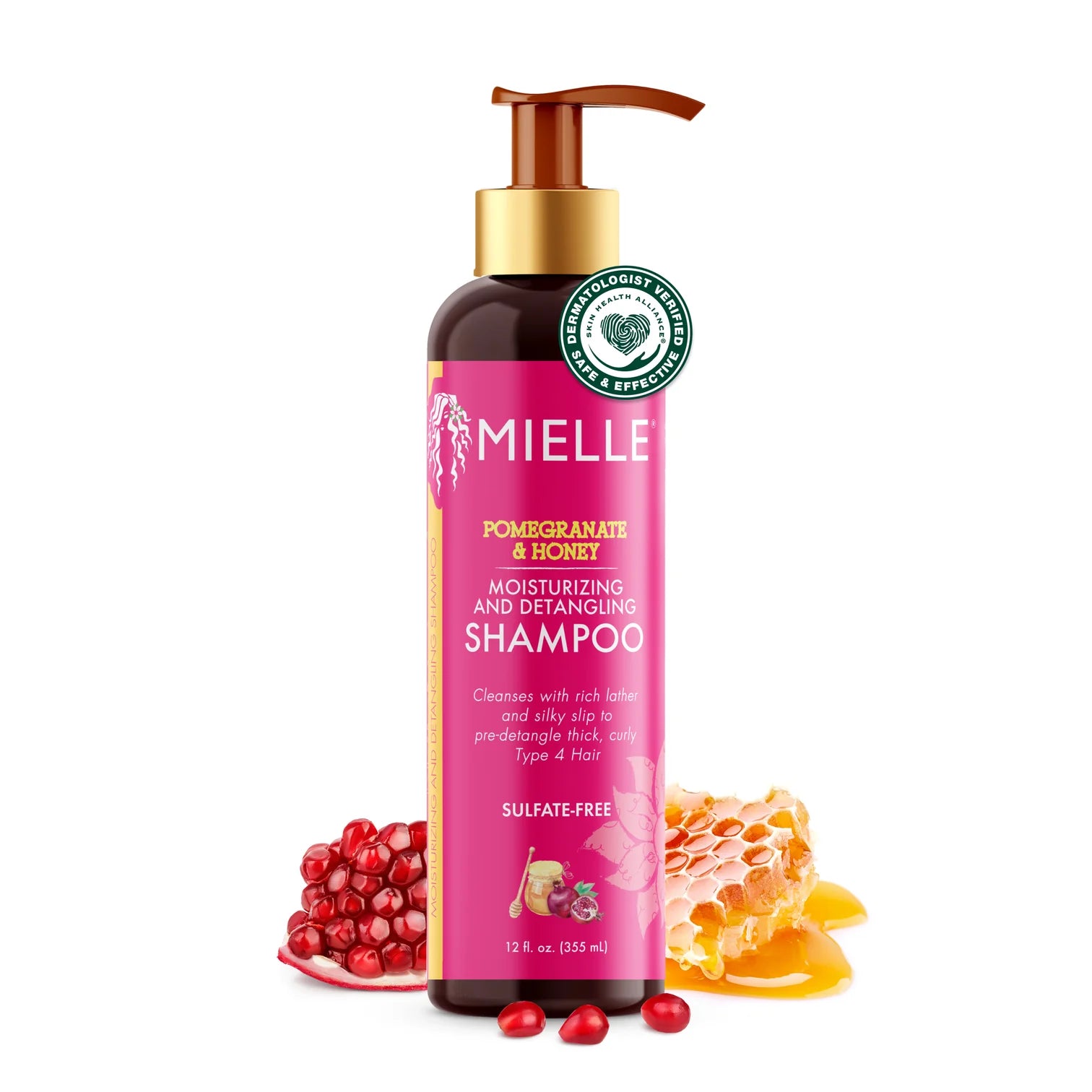 Shampoing POMEGRANATE & HONEY 355ml - MIELLE