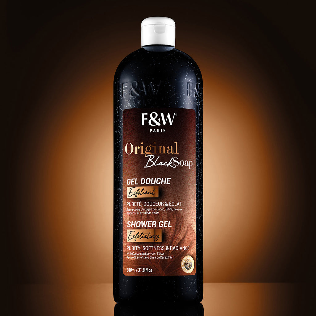 Gel Douche Exfoliant BLACK SOAP 940ml - FAIR & WHITE