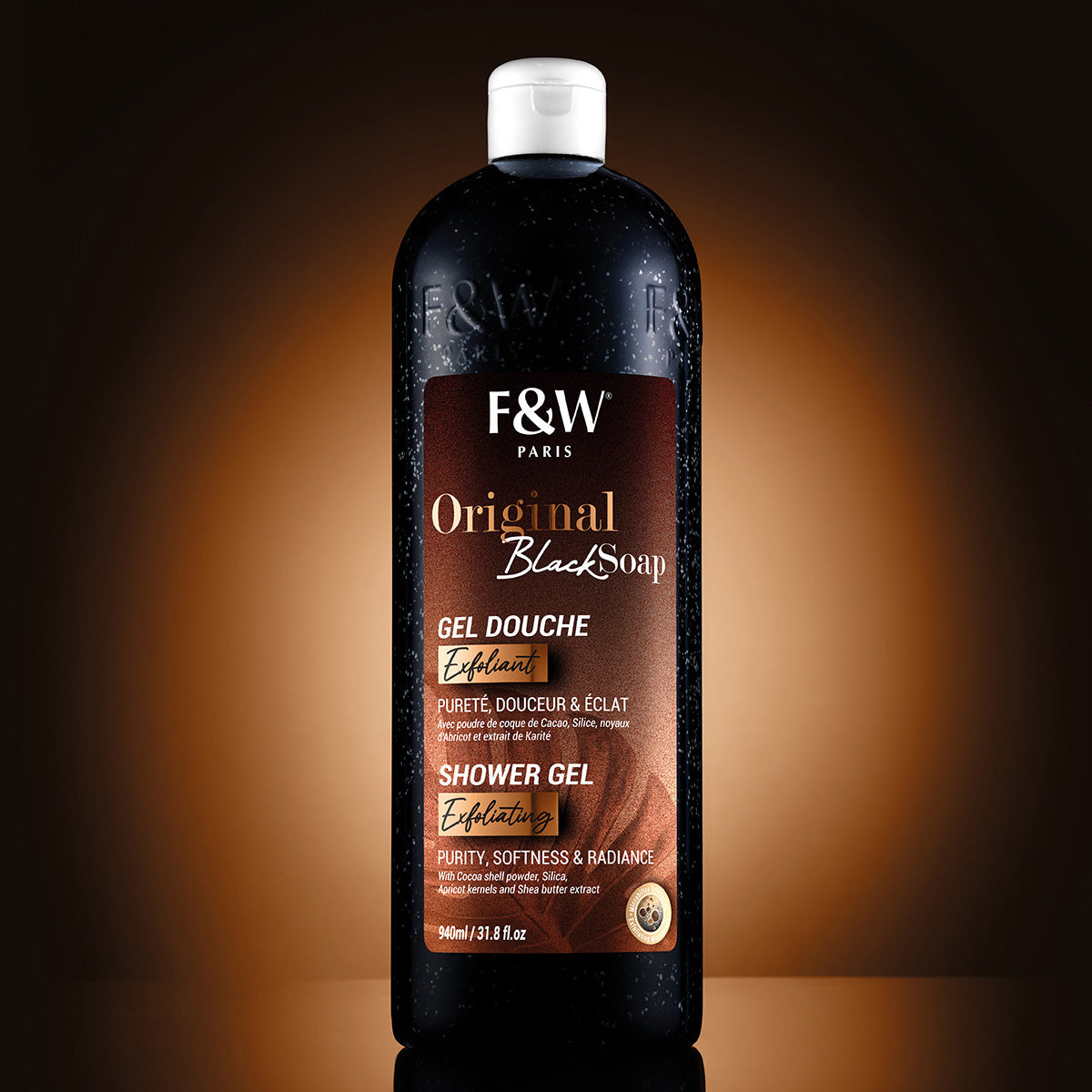Gel Douche Exfoliant BLACK SOAP 940ml - FAIR & WHITE