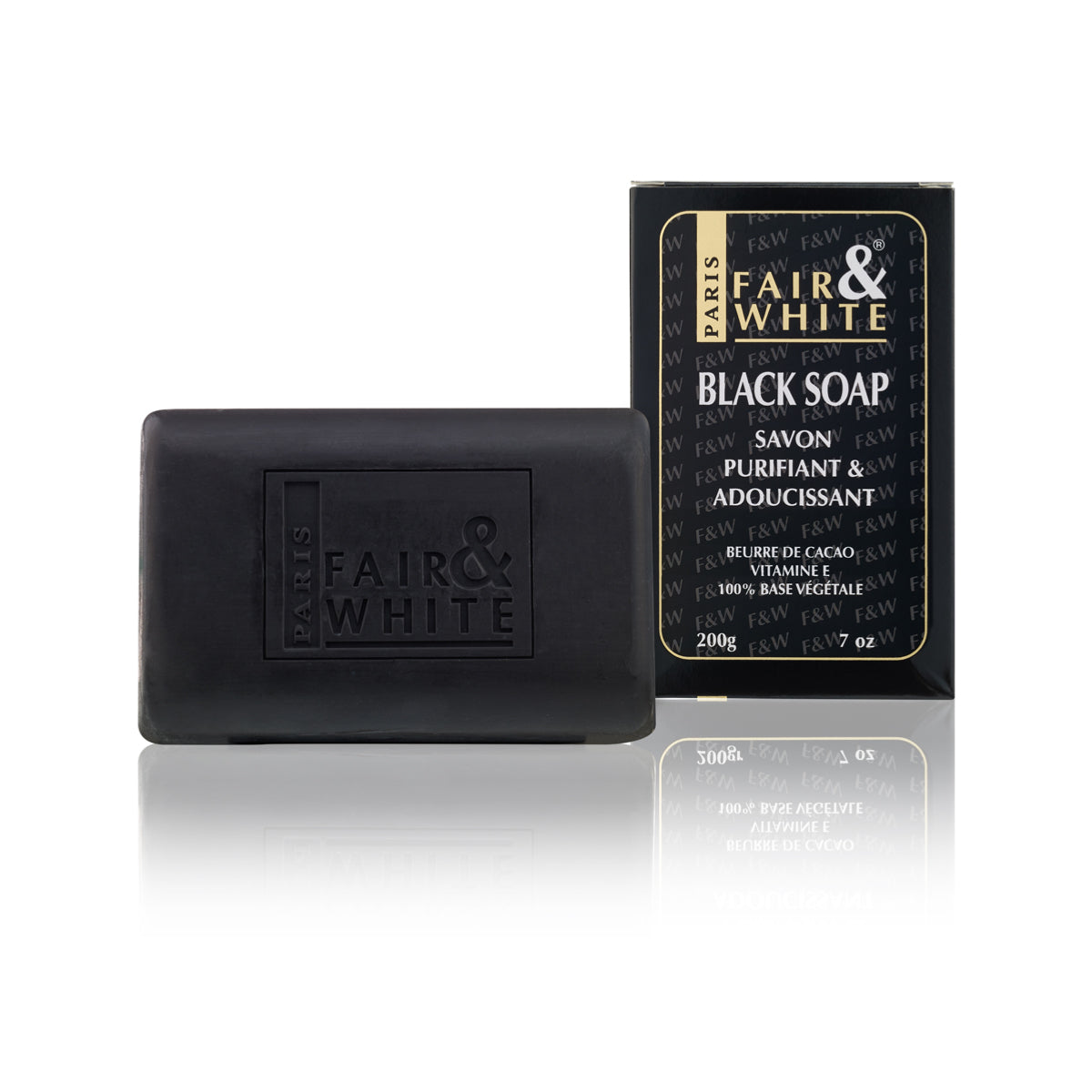 Savon Noir Black Soap 200g - FAIR & WHITE