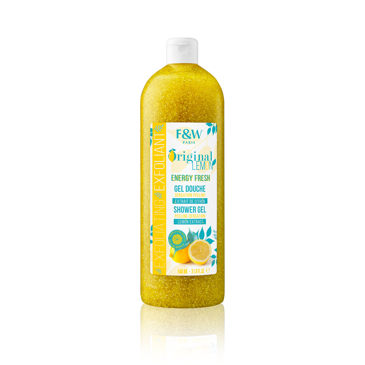 Gel Douche Exfoliant au Citron 940ml - FAIR WHITE