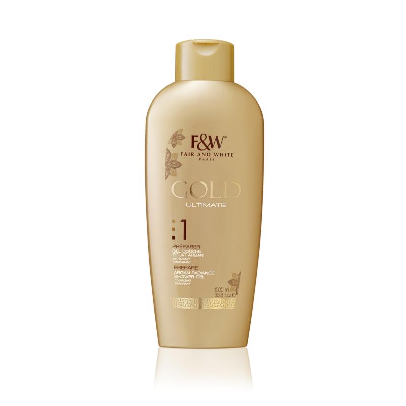 FAIR & WHITE – Gold ultimate gel douche 1000ml