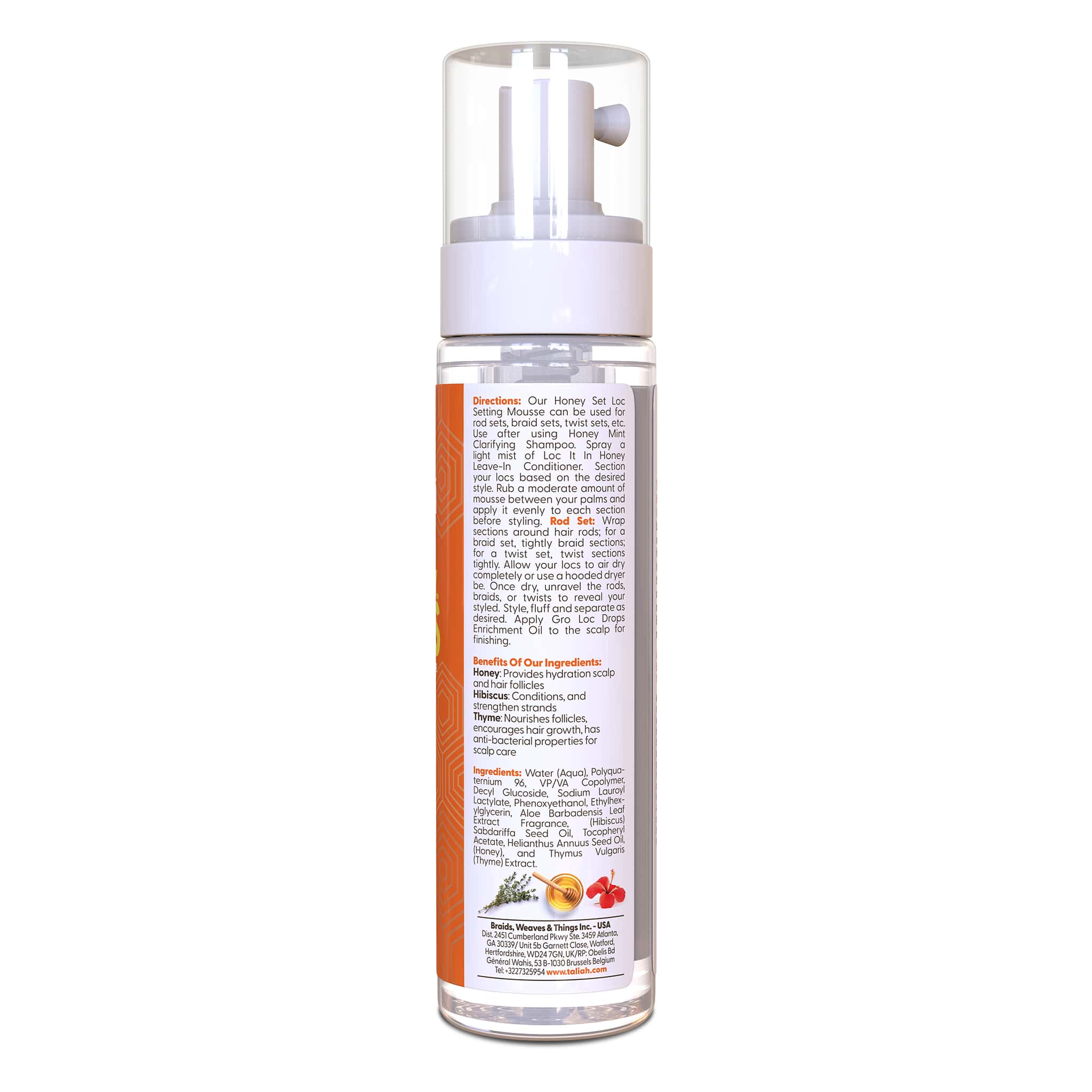 Mousse Coiffante LOVE MY LOCS 237ml - TALIAH WAAJID