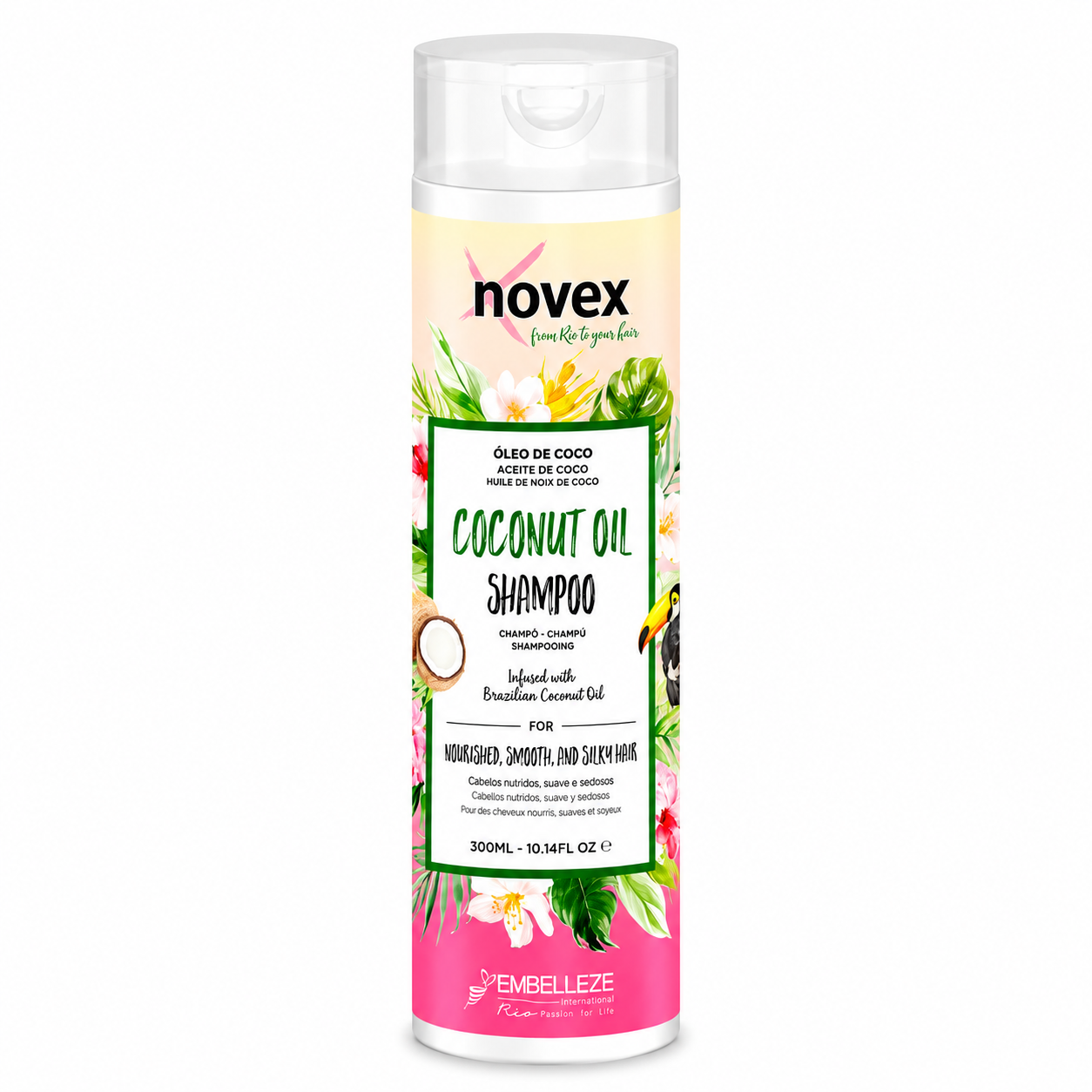 Shampoing à l'Huile de Coco 300ml - NOVEX