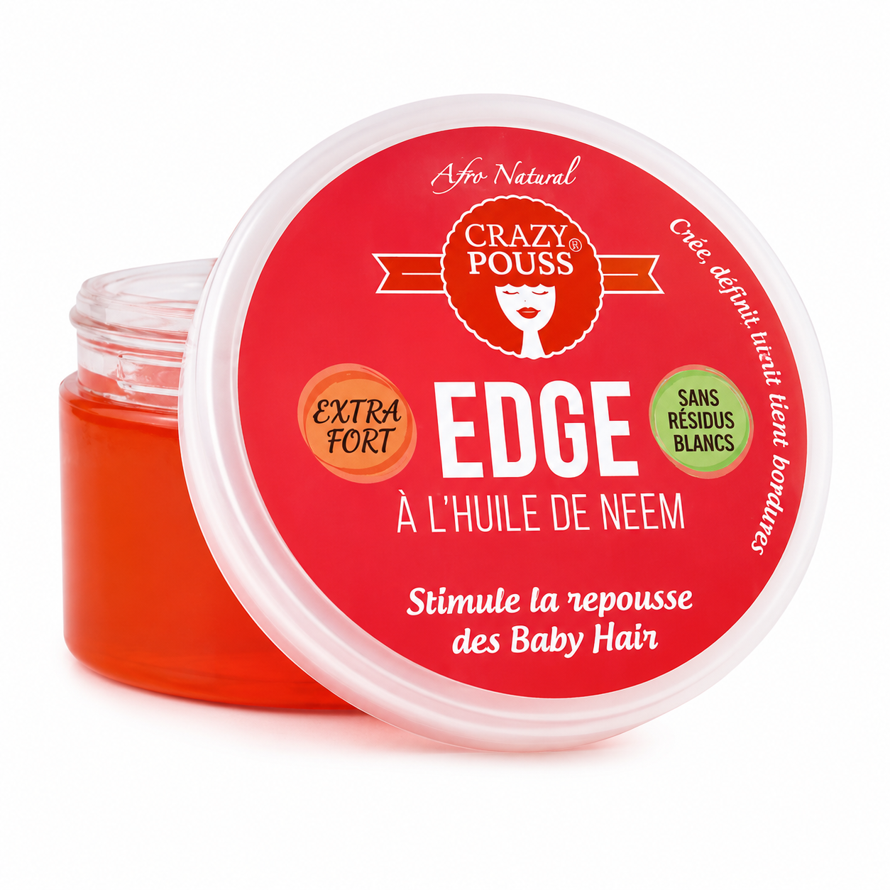 Cire Coiffante Edge Neem 150ml - CRAZY POUSS