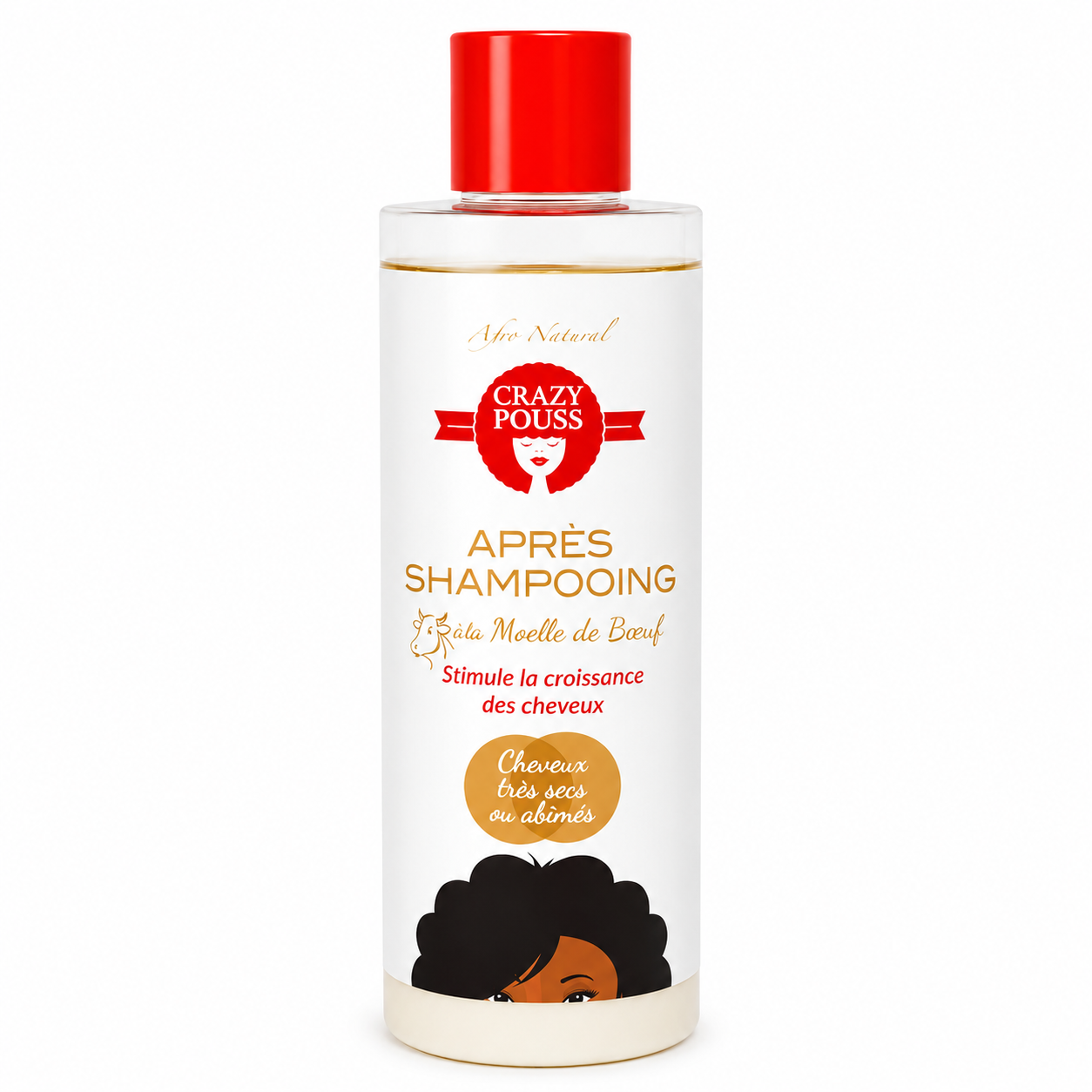 Après-Shampooing Moelle de Boeuf 250ml - CRAZY POUSS