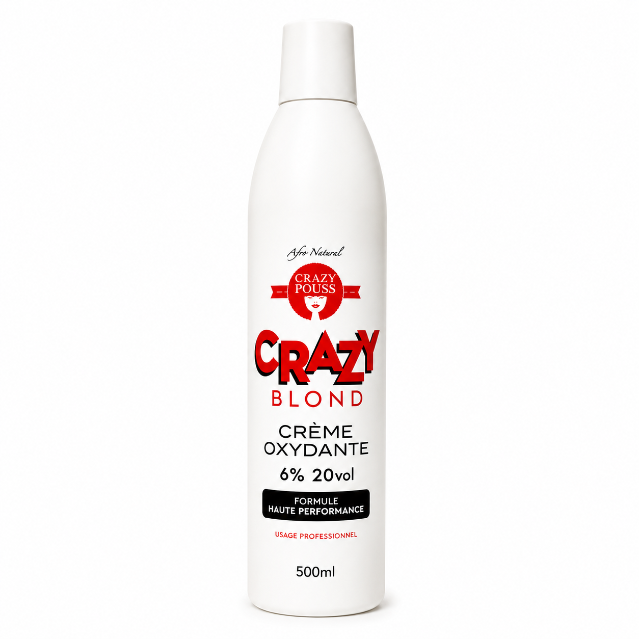Oxydant Crème 6% (20V) CRAZY POUSS 500ml