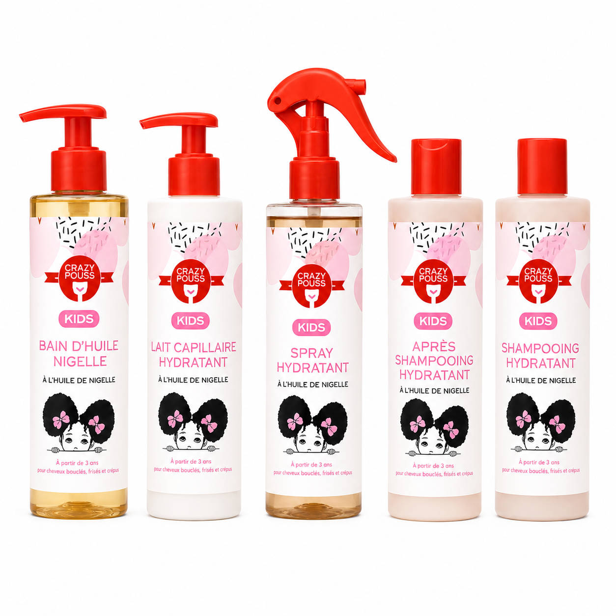 Pack Enfant CRAZY KIDS à l’huile de Nigelle - CRAZY POUSS