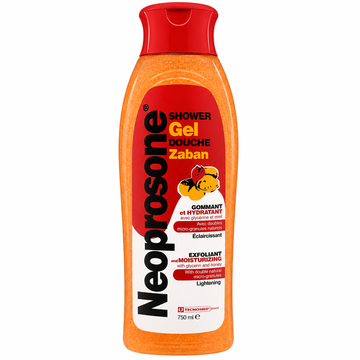 Gel douche hydratant Zaban 750ml - NEOPROSONE