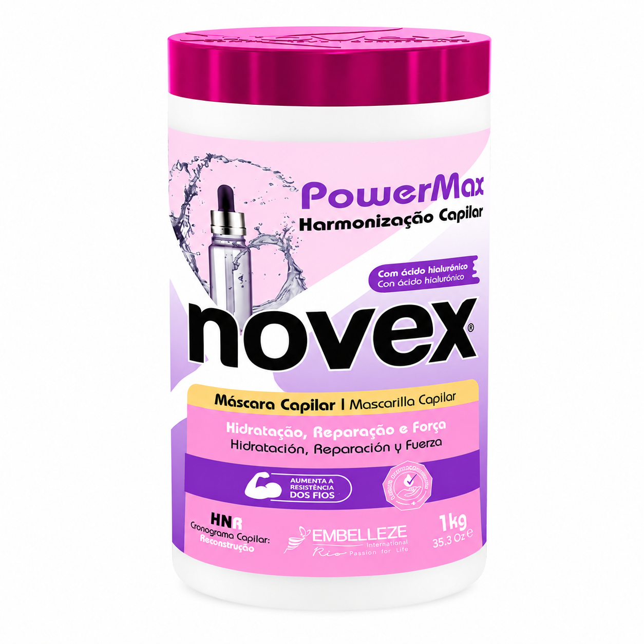 Masque Capillaire POWER MAX 1kg - NOVEX