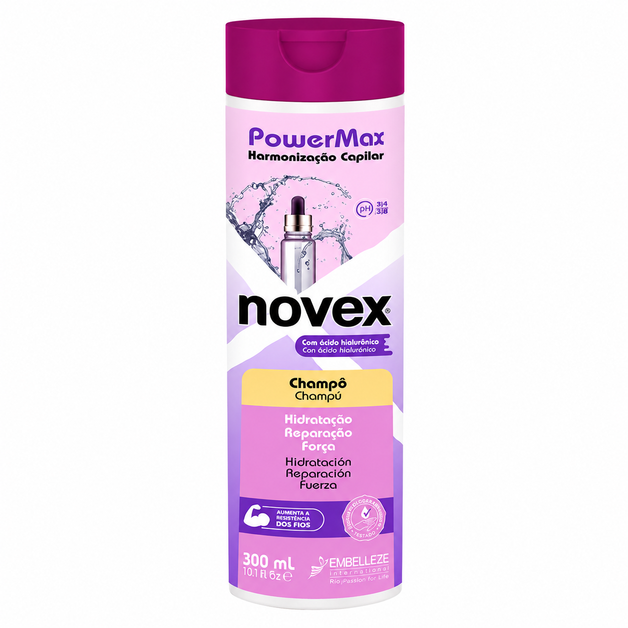 Shampoing POWERMAX 300ml - NOVEX
