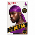 Bonnet Silky Satin Durag Purple - RED BY KISS