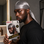 Bonnet Silky Satin Durag Gray - RED BY KISS